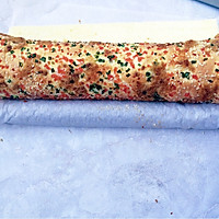 Chives and Meat Floss Cake Roll#Baking Dreamer (East China)# Illustration of how to do it 21