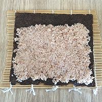 Illustration of how to make red stem rice and kimbap 6