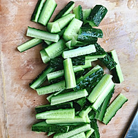 #changing patterns for breakfast#Breakfast side dishes—— Illustration of how to make crispy cucumber pickles 2