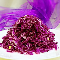 Illustration of how to make cold purple cabbage 4