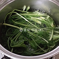 Illustration of how to make spinach mixed with mustard 2