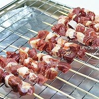 Illustration of how to make mutton skewers (oven version) 4