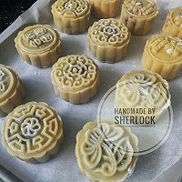 Sugar-free Cantonese-style egg yolk bean paste mooncake#Every dish is Illustration of how to make a light food machine# 7