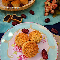 Cantonese-style date paste mooncake (50g mooncake mold, 30 servings ) Illustration of how to do it 29