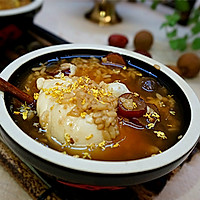 Longan, red dates and wine-stuffed poached eggs-----a must for health maintenance in winter Illustration of preparation method 18