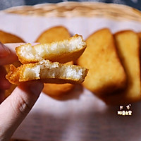 Fried bun slices❗️Childhood taste❗️Kuaishou breakfast and dinner oilIllustration of how to make fried steamed bun slices (salty flavor) 8