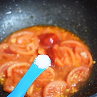 #网Celebrity Food I'll Make#Tomato Enoki Mushroom Fat Beef Illustration of how to do it 7