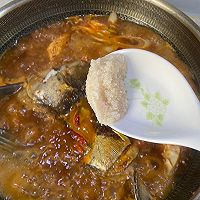 #Liu Genghong Girl Fat Reduction Diet#Fish head tofu pot, summer Illustration of how to make spicy hot pot fish head 13