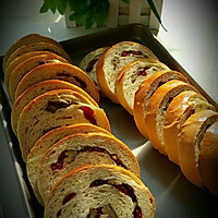 Bread~Illustration of how to make Cranberry Nut Leba 13