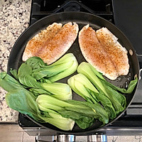 10-minute dinner of char-grilled cabbage with tilapia#ttaille Fresh Chicken Sauce Fun Healthy Quick Dishes# Recipe Illustration 3