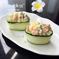 Cucumber roll sushi recipe illustration 1