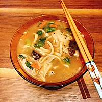 Illustration of home-style soup noodles 12