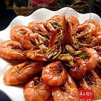 Illustration of how to make red braised sea shrimp 7