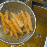 Ganmei Sweet Potato Sticks - a street snack that no one can refuse Illustration of how to do it 11