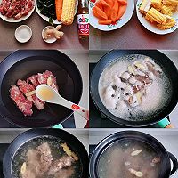 Even three bowls are not enough, autumn glutinous rice tonic corn ribs soup Illustration of how to do it 2