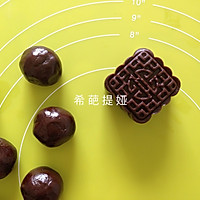 Cantonese style peanut cocoa mooncake recipe 13