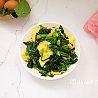 #网Celeb food I will make#Spinach scrambled eggs recipe Illustration 8