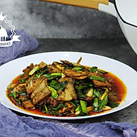 #肉eater Alliance# Sichuan cuisine illustration of twice-cooked pork with garlic sprouts 13 