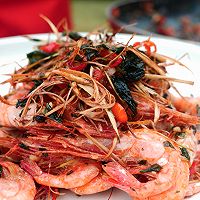 #come on Argentina#Open a bottle of beer to watch the World Cup, and the food will be delicious with wine Mao Canadian Arctic Shrimp Recipe Illustration 10