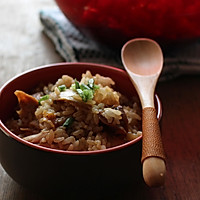 Lazy Man's Meal - Illustration of how to make chicken legs mixed with rice 6