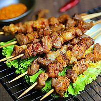 Illustration of how to make mutton skewers (oven version) 8