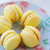 Lemon Macaron~~Cass Oven CO-750A Recipe Illustration of how to do it 16