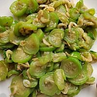 #我healthdaily-away from autumn dryness#eating loofah in autumn Anti-dryness and anti-virus: Illustrated recipe of stir-fried loofah with dried shrimps 7