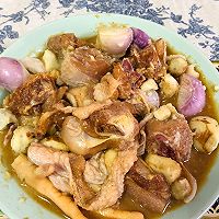 Cantonese cuisine | Illustration of how to make braised chicken with ginger and ginger 7