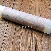 Chives and meat floss cake roll#Baking Dreamer (East China)# Recipe Illustration 22