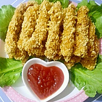 Crispy fried chicken tenders~bread crumb version illustration 9 