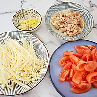 #网Celebrity Food I'll Make#Tomato Enoki Mushroom Fat Beef Illustration of how to do it 2