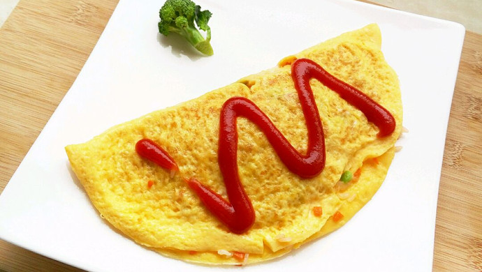 Omelet rice