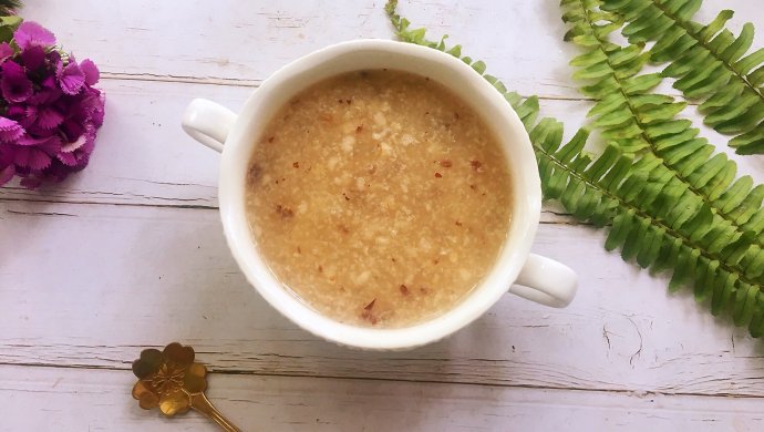 Barley glutinous rice porridge