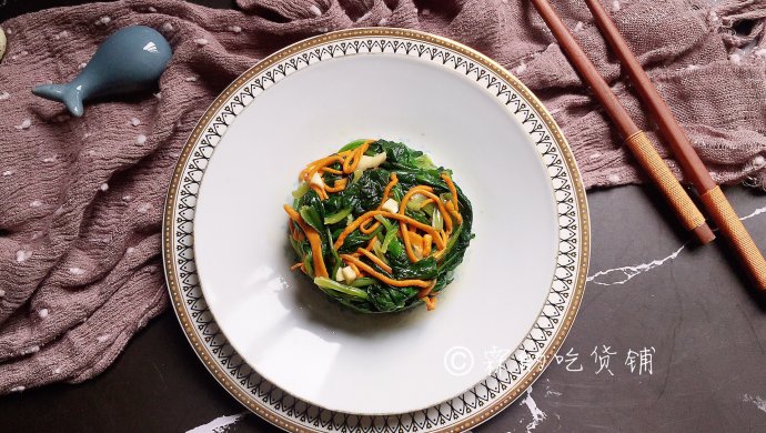 Mustard Stir-fried Spinach