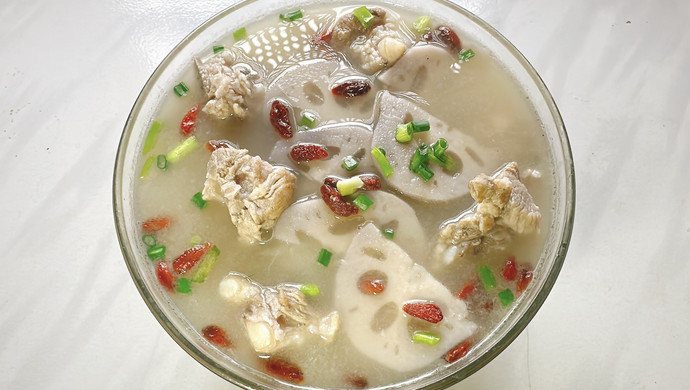 Lotus Root Pork Ribs Soup