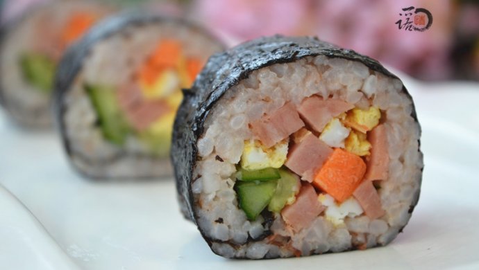 Red stem rice kimbap