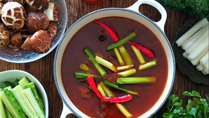 Cured Pork Ribs Hot Pot