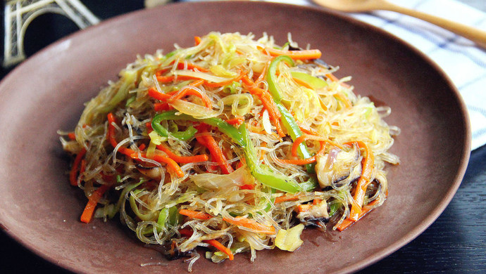 Vegetarian Fried Vermicelli