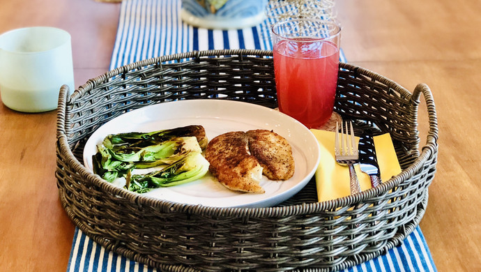 Grilled Cabbage with Tilapia