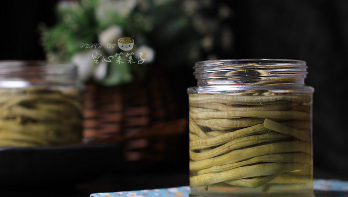 Homemade Pickled Beans