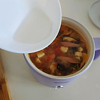 Low-fat hot and sour soup recipe 8