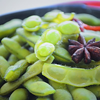 Summer lazy dish - salted edamame recipe illustration 5