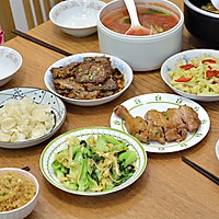 # Help College Entrance Examination Nutritious Meal# College Entrance Examination Dinner 5 dishes 1 soup Not bad, Illustration of how to make fragrant chicken leg braised rice 21