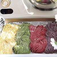 #福福年菜#Homemade colorful fruit and vegetable noodles︱Super simple! Illustration of how to do it 12