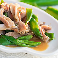 Spicy green pepper stir-fried pork belly - a perfect combination of Cantonese and Sichuan cuisine Illustration 15