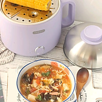 Low-fat hot and sour soup recipe 10