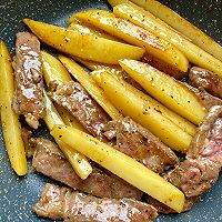 Illustration of how to make potato-fried steak 5