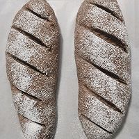 Illustration of how to make pure dark whole wheat bread 15