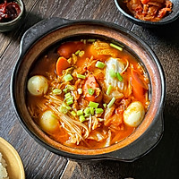 Korean hot sauce hot pot recipe illustration 10