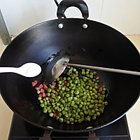 Sausage-fried peas, seasonal small vegetables, in spring I want to eat this delicious recipe 5